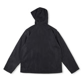 SAINT VANITY  Nylon Hooded Track Jacket “Black”